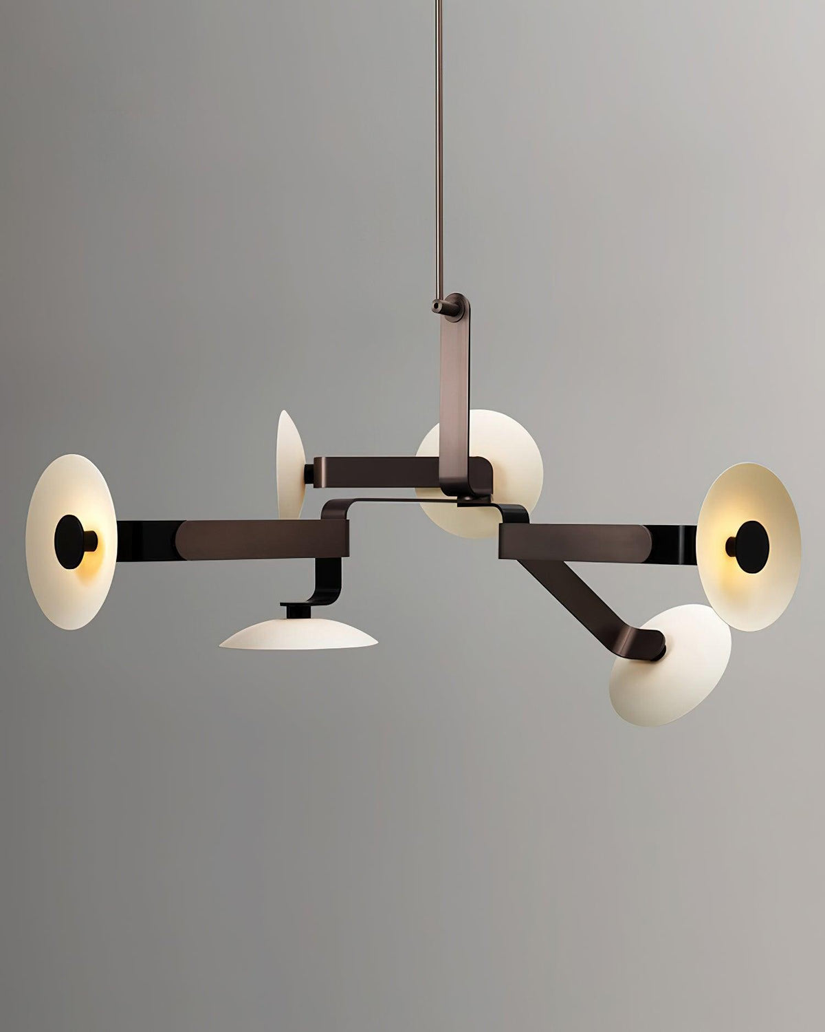 Casterwren Iron Chandelier-Moonnatur