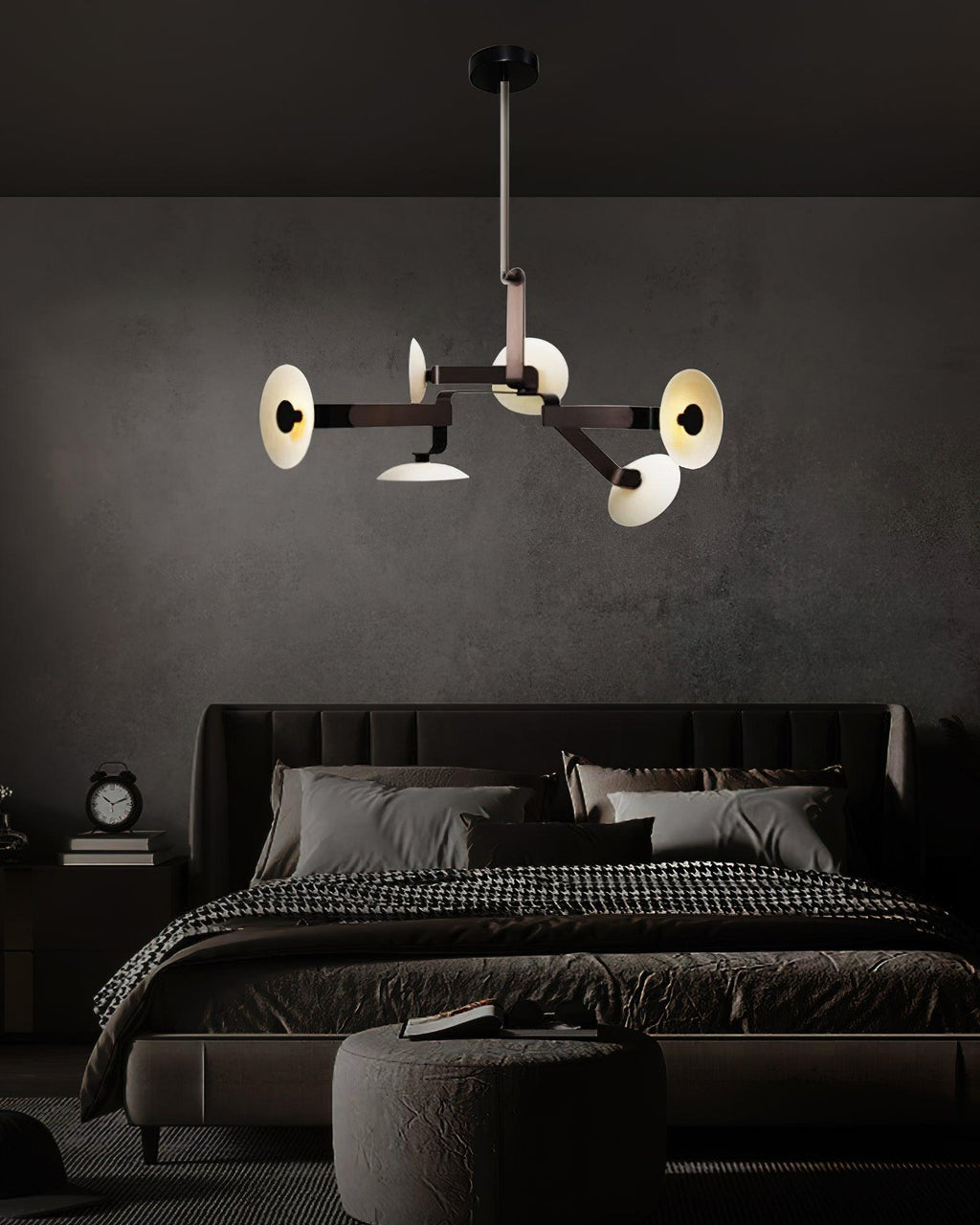 Casterwren Iron Chandelier-Moonnatur