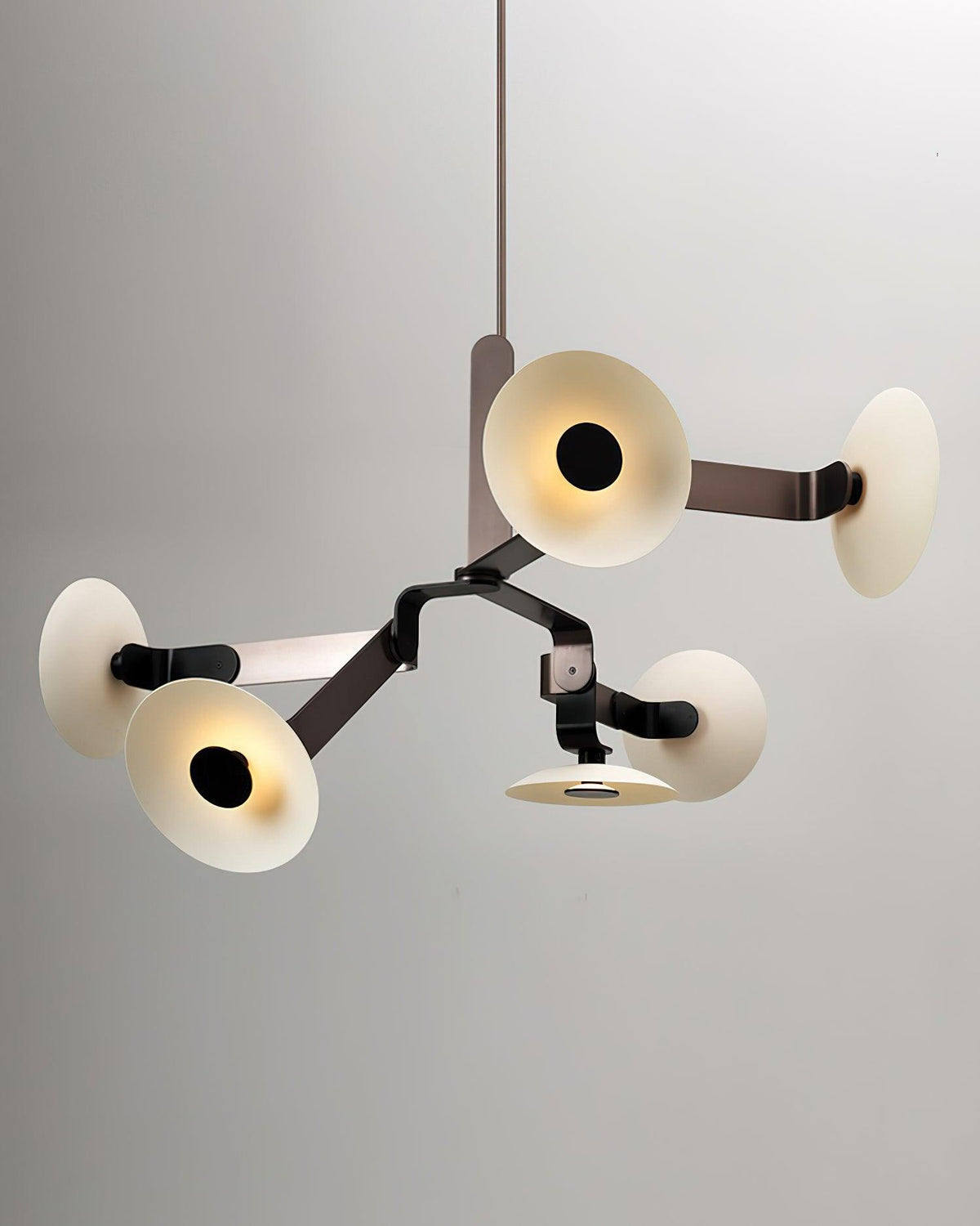 Casterwren Iron Chandelier-Moonnatur