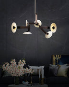 Casterwren Iron Chandelier-Moonnatur