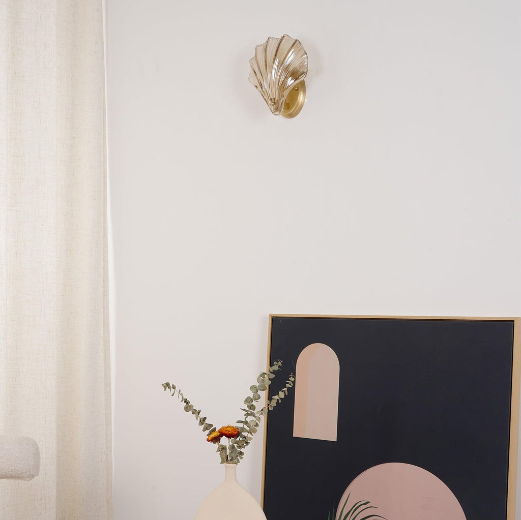 Morlave Glass Wall Lamp-Moonnatur