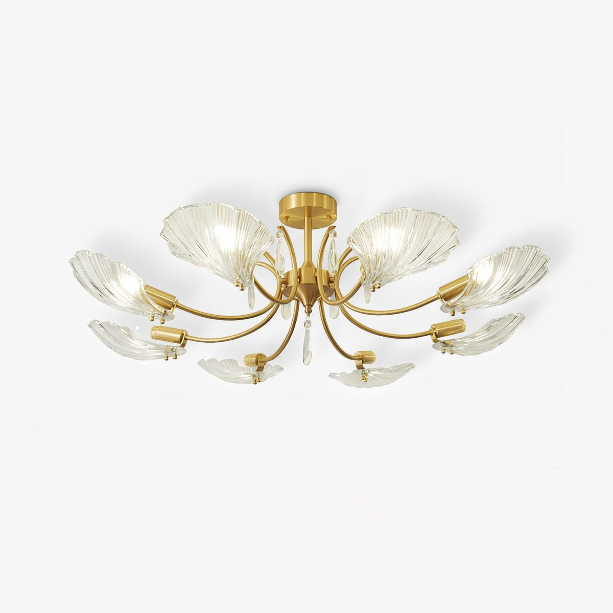 Torrenenis Glass Chandelier-Moonnatur