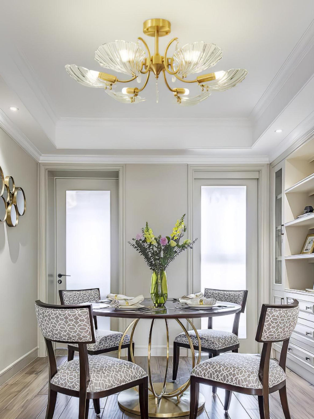 Torrenenis Glass Chandelier-Moonnatur