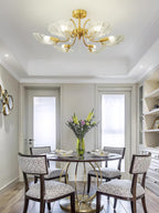 Torrenenis Glass Chandelier-Moonnatur