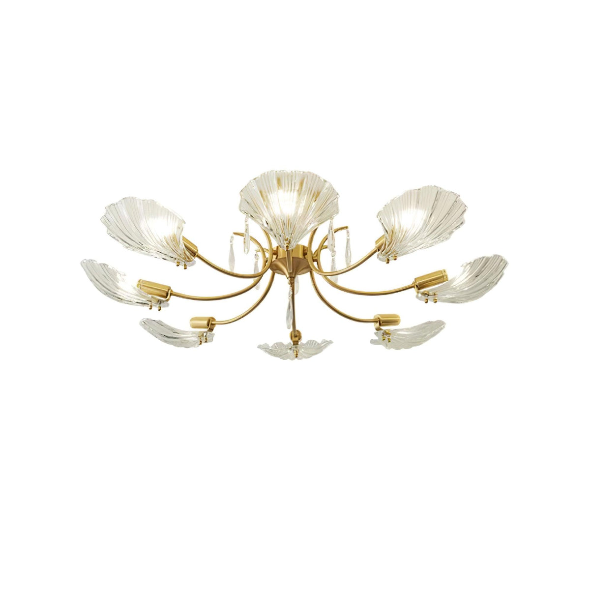 Torrenenis Glass Chandelier-Moonnatur