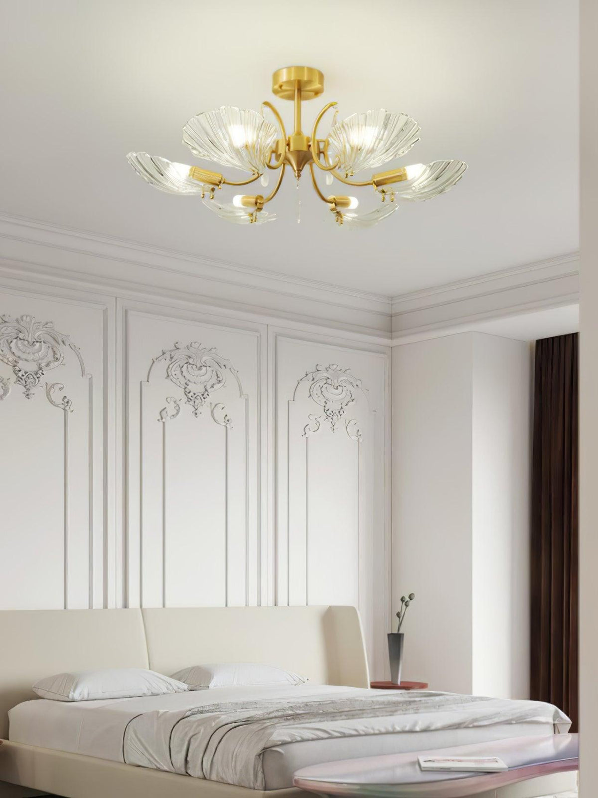 Torrenenis Glass Chandelier-Moonnatur