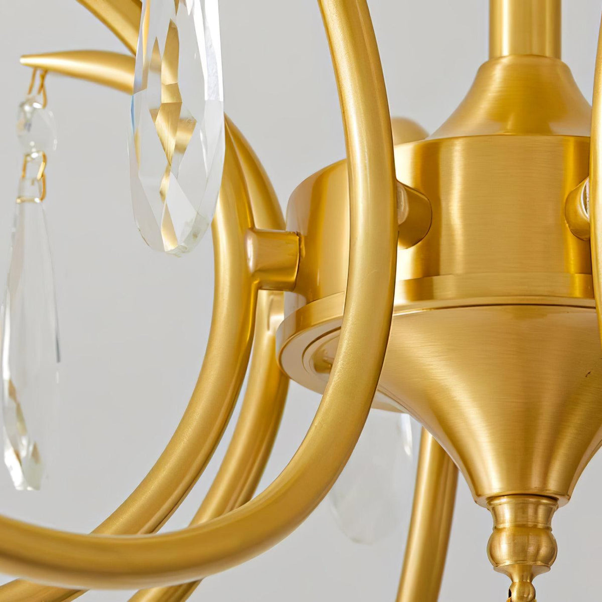 Torrenenis Glass Chandelier-Moonnatur