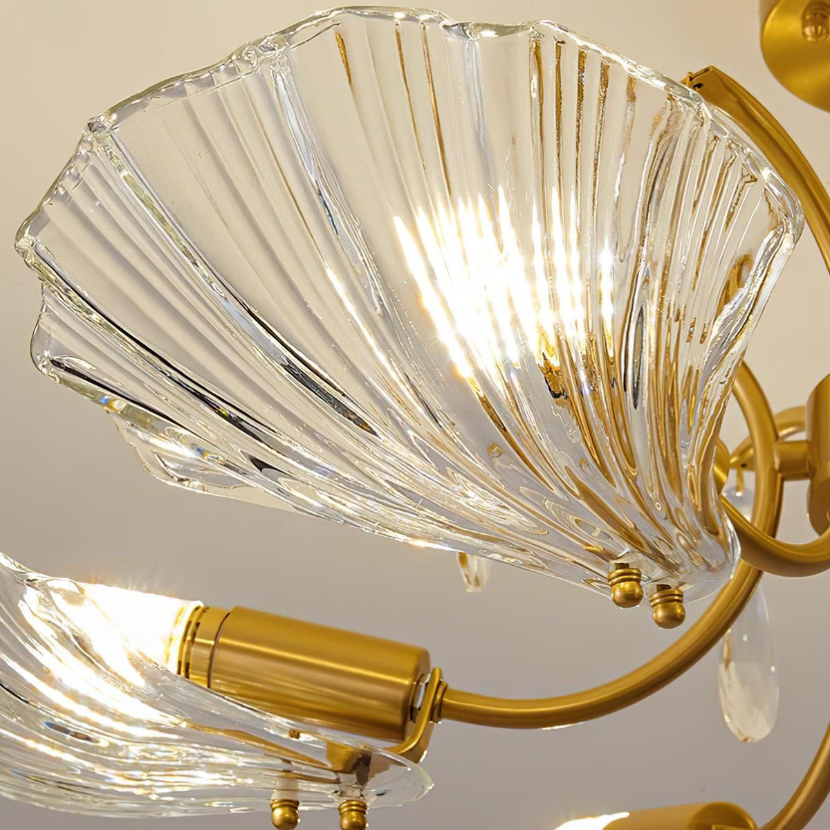 Torrenenis Glass Chandelier-Moonnatur