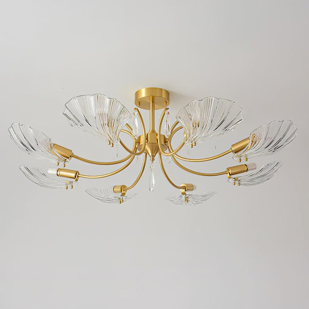 Torrenenis Glass Chandelier-Moonnatur