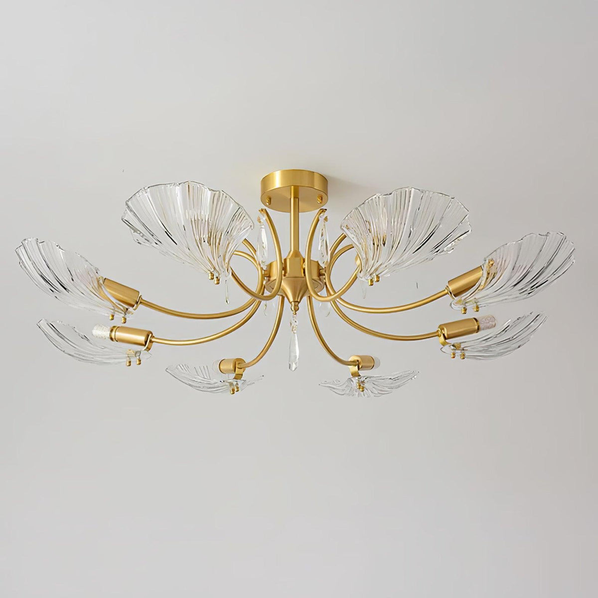 Torrenenis Glass Chandelier-Moonnatur