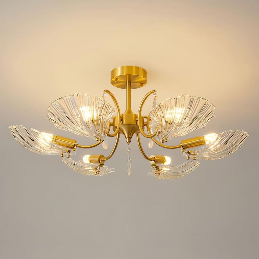 Torrenenis Glass Chandelier-Moonnatur