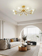 Torrenenis Glass Chandelier-Moonnatur