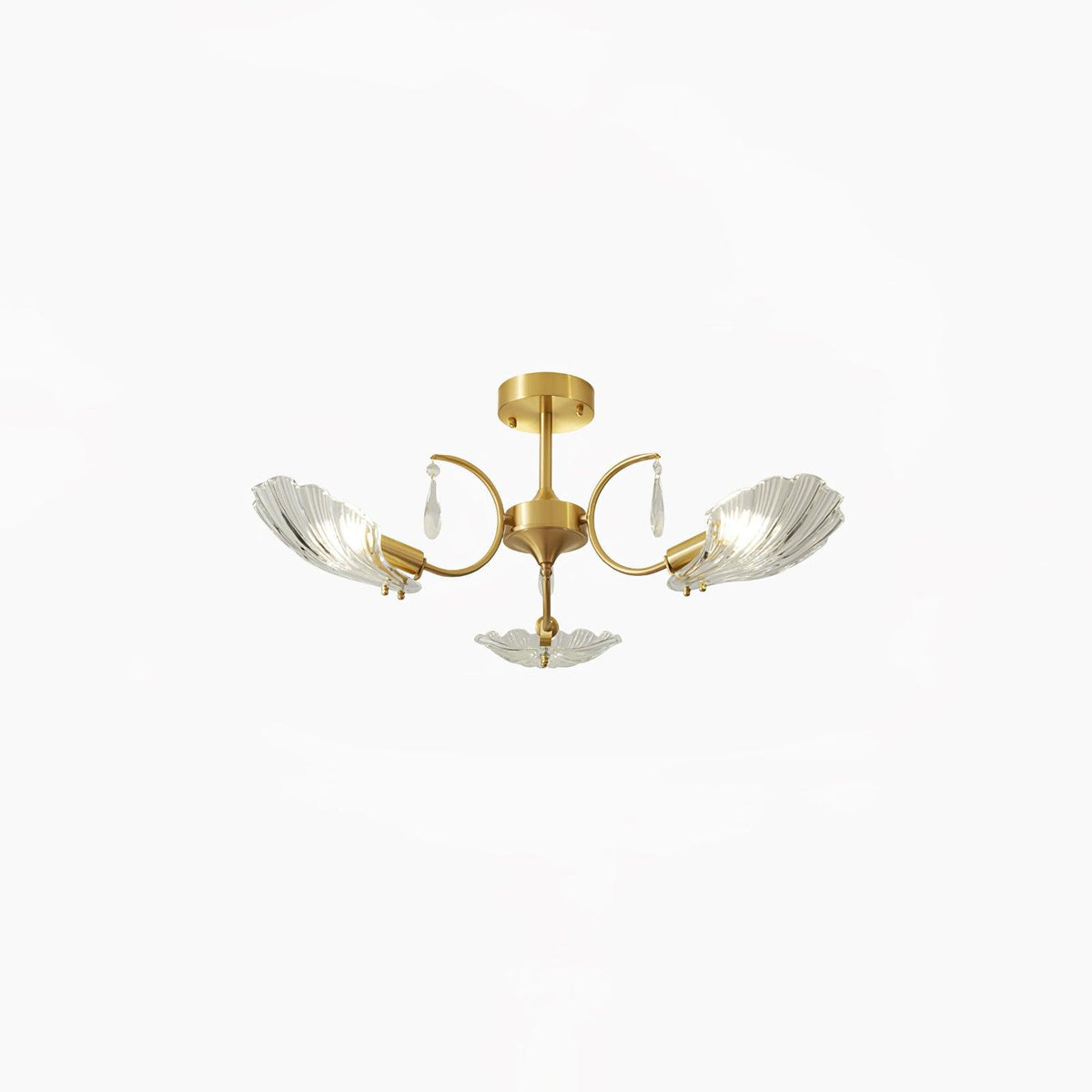 Torrenenis Glass Chandelier-Moonnatur