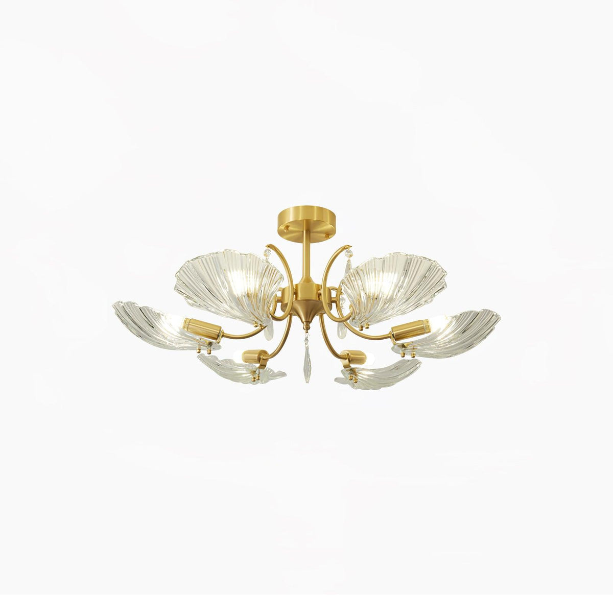 Torrenenis Glass Chandelier-Moonnatur