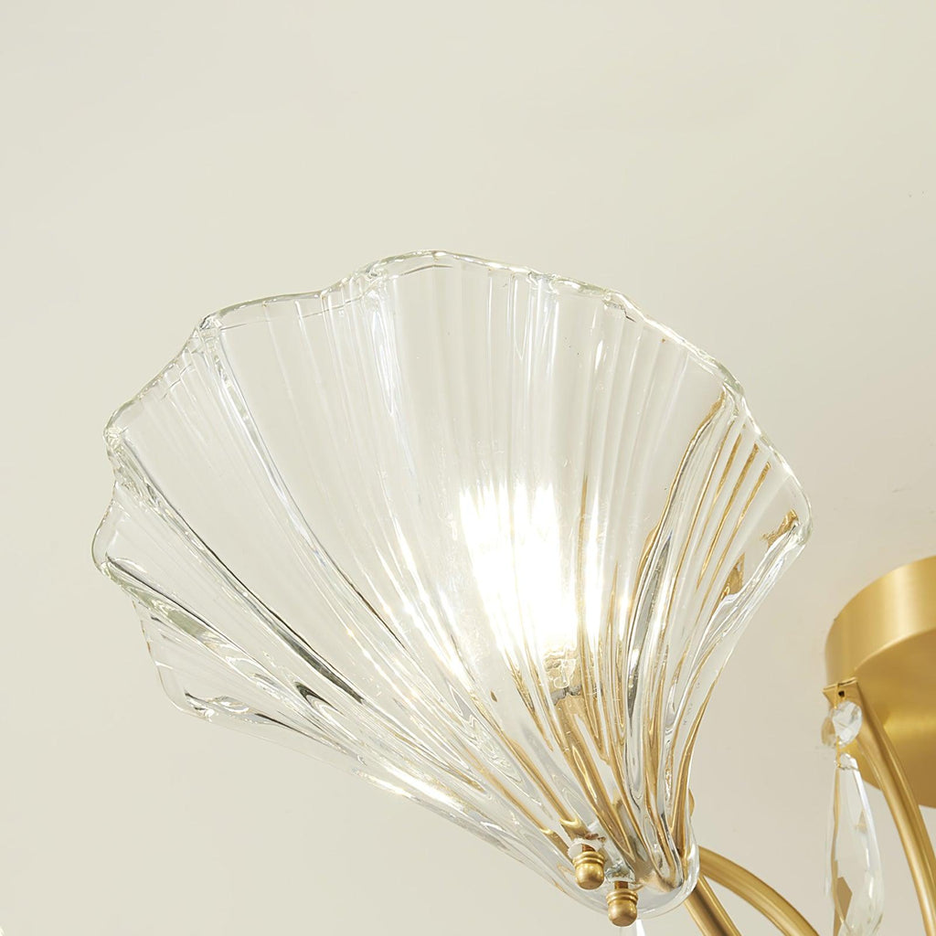 Torrenenis Glass Chandelier-Moonnatur