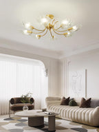 Torrenenis Glass Chandelier-Moonnatur