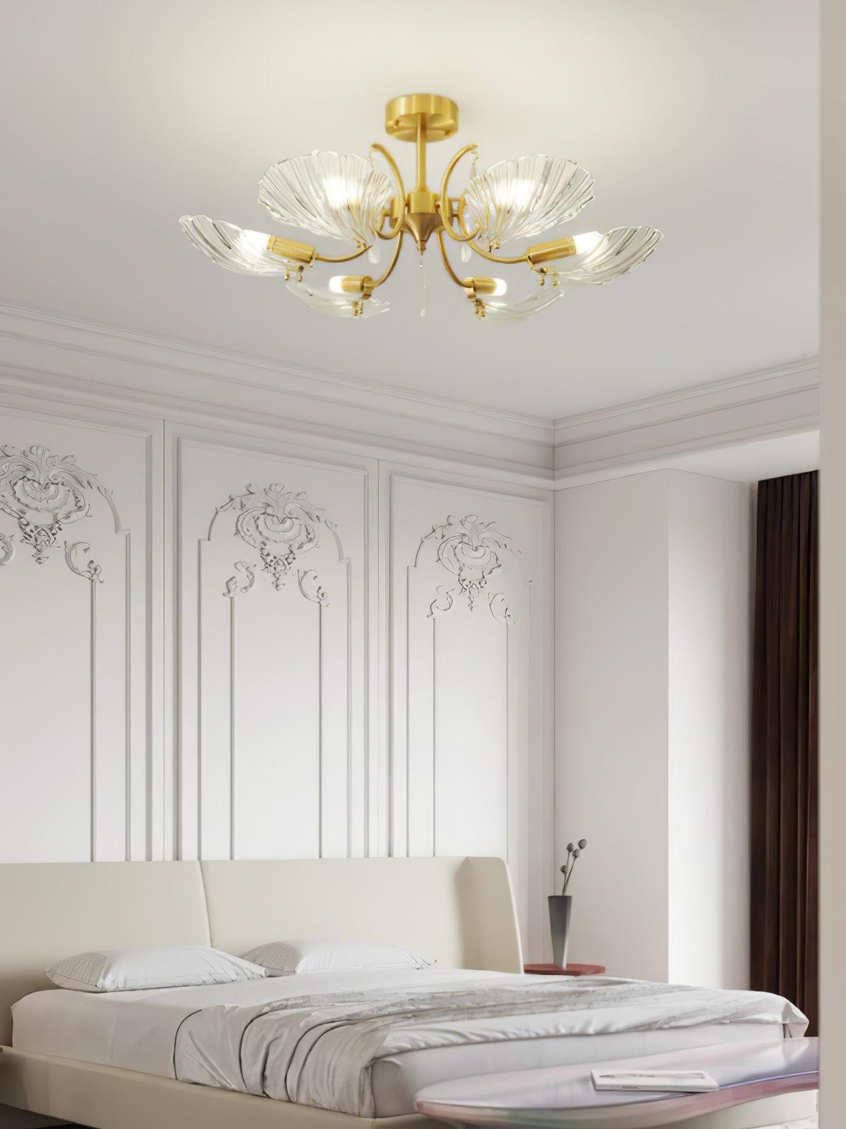 Torrenenis Glass Chandelier-Moonnatur