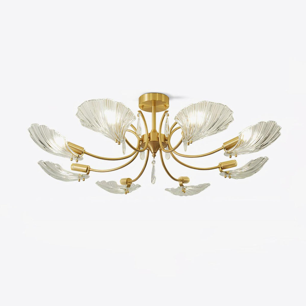 Torrenenis Glass Chandelier-Moonnatur