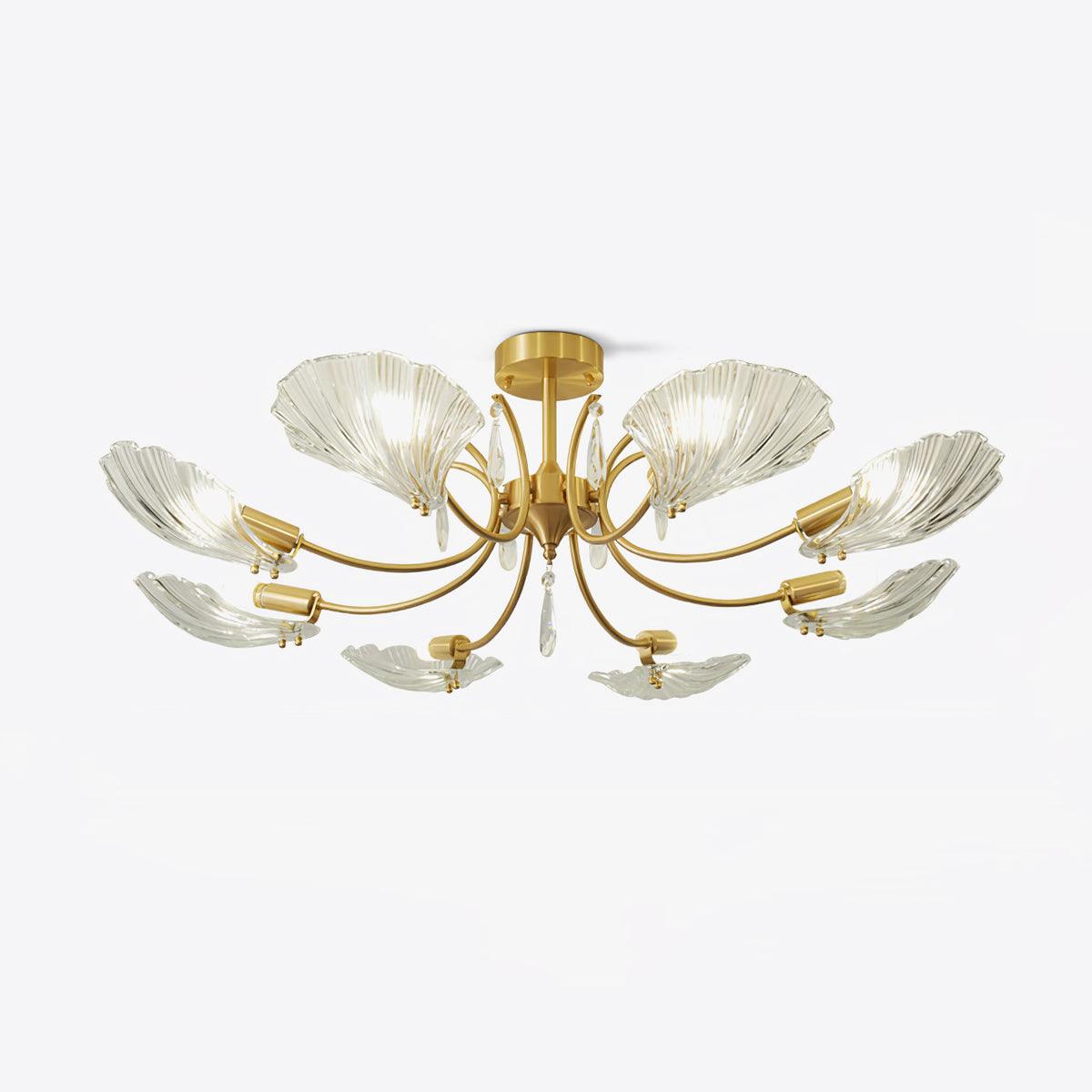 Torrenenis Glass Chandelier-Moonnatur