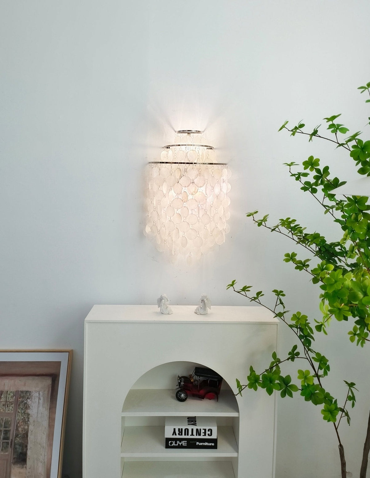 Florina Shell Wall Light-Moonnatur