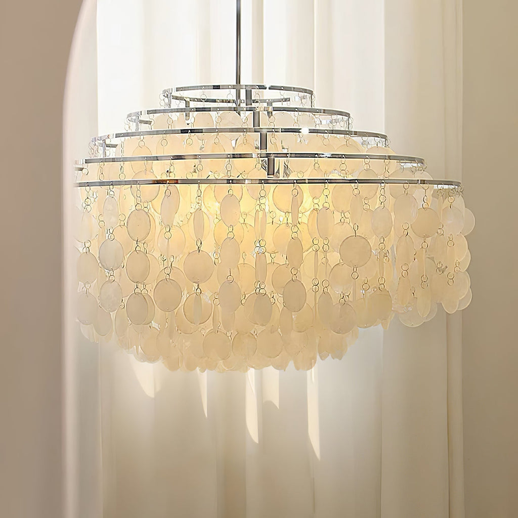Ilmarelle Shell Chandelier-Moonnatur
