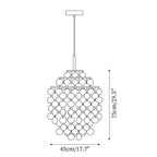 Erlenelyn Shell Chandelier-Moonnatur