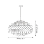 Erlenelyn Shell Chandelier-Moonnatur