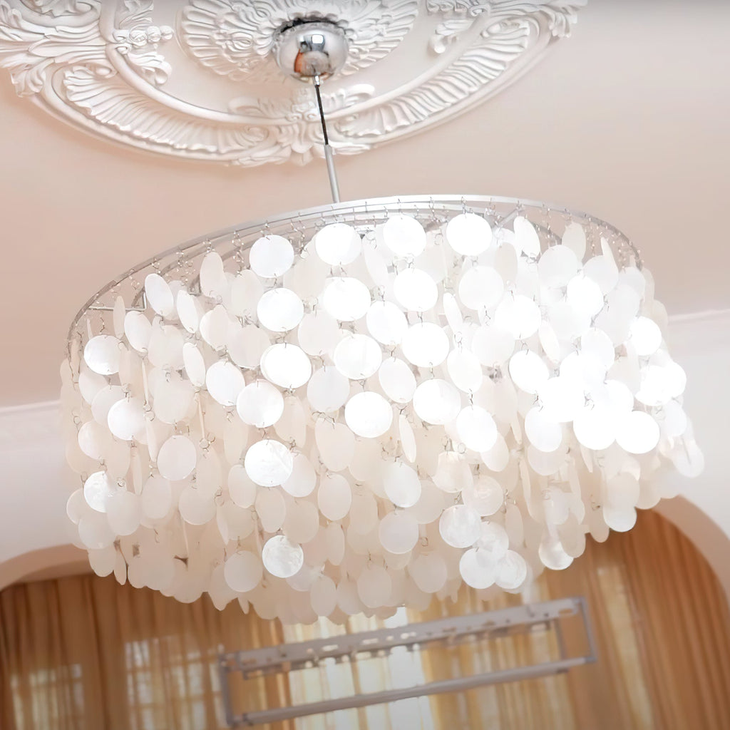 Ilmarelle Shell Chandelier-Moonnatur