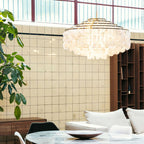 Erlenelyn Shell Chandelier-Moonnatur