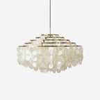 Erlenelyn Shell Chandelier-Moonnatur