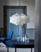 Erlenelyn Shell Chandelier-Moonnatur