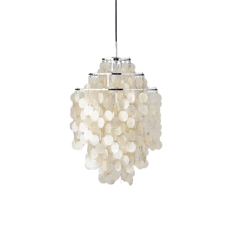 Erlenelyn Shell Chandelier-Moonnatur