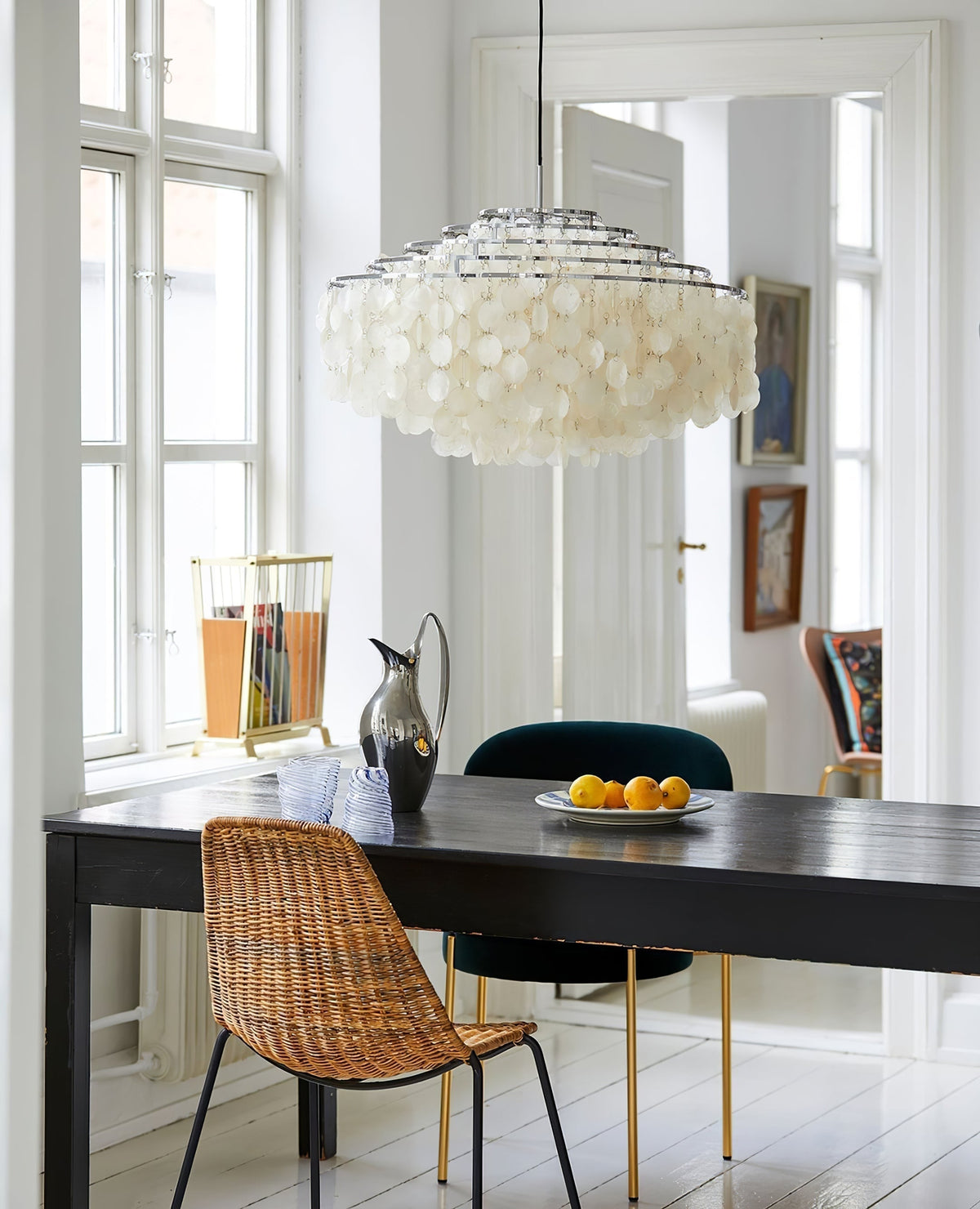 Ilmarelle Shell Chandelier-Moonnatur