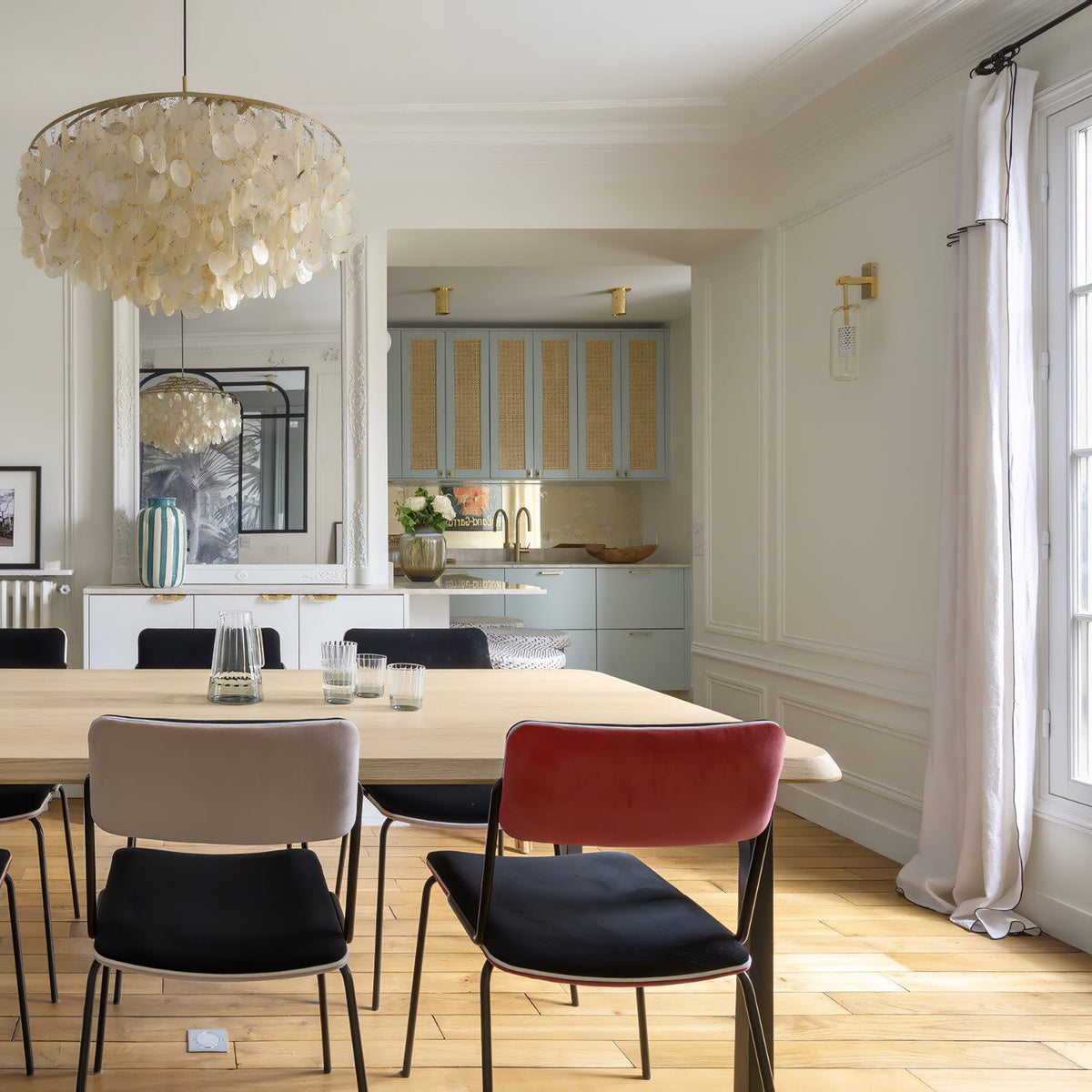 Ilmarelle Shell Chandelier-Moonnatur