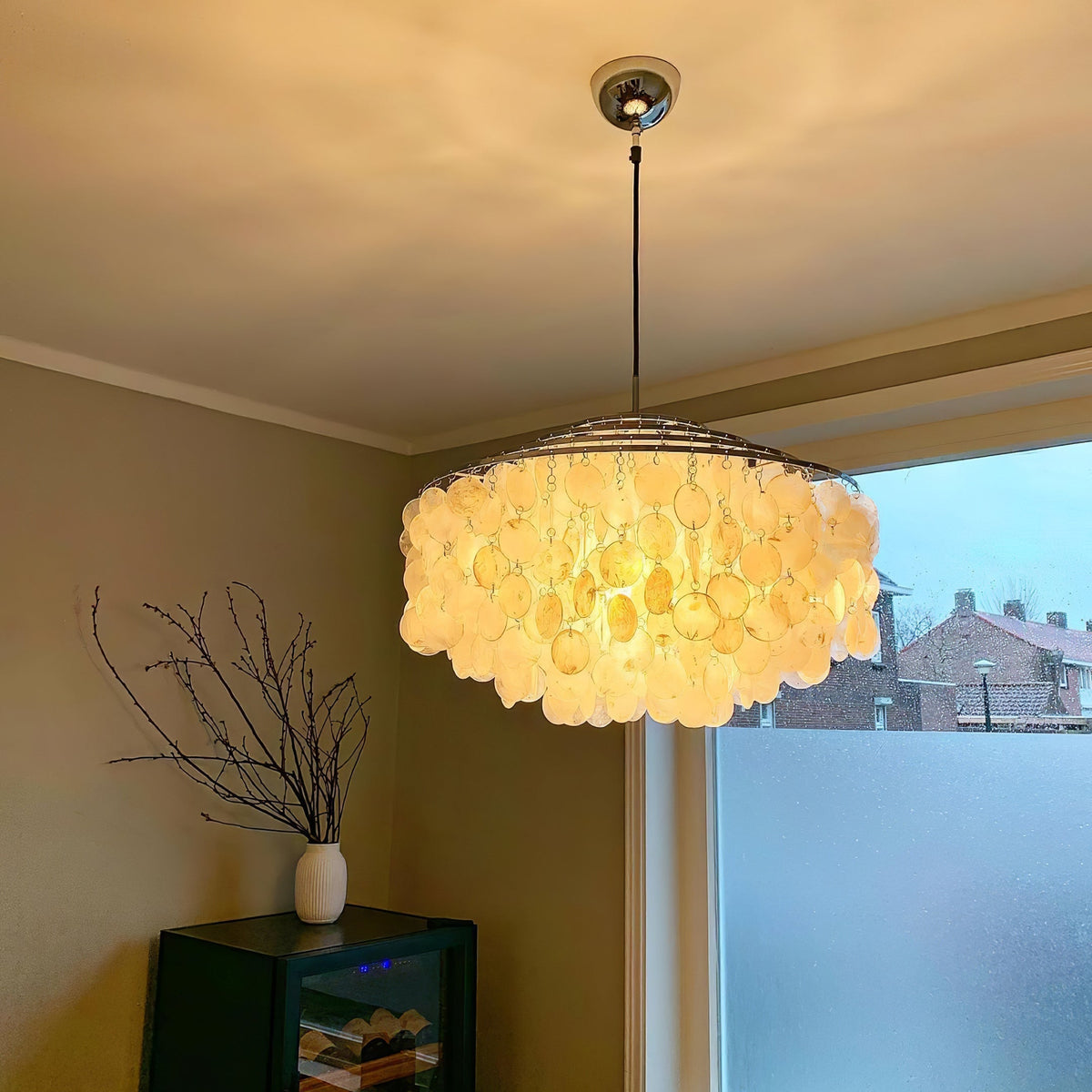 Ilmarelle Shell Chandelier-Moonnatur