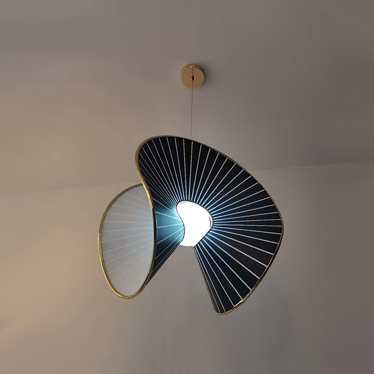 Carrowella Fabric Pendant Light-Moonnatur