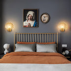 Morlave Glass Wall Lamp-Moonnatur