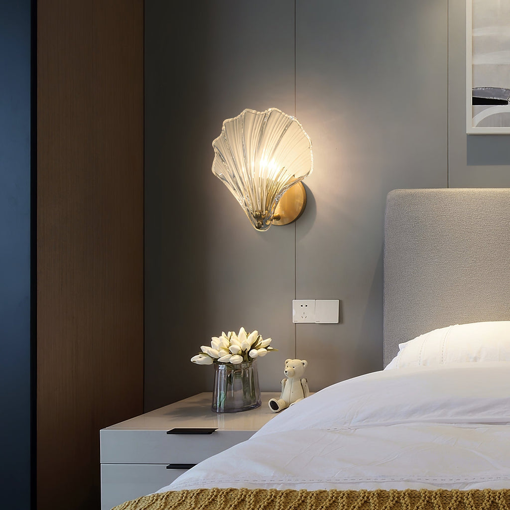 Morlave Glass Wall Lamp-Moonnatur