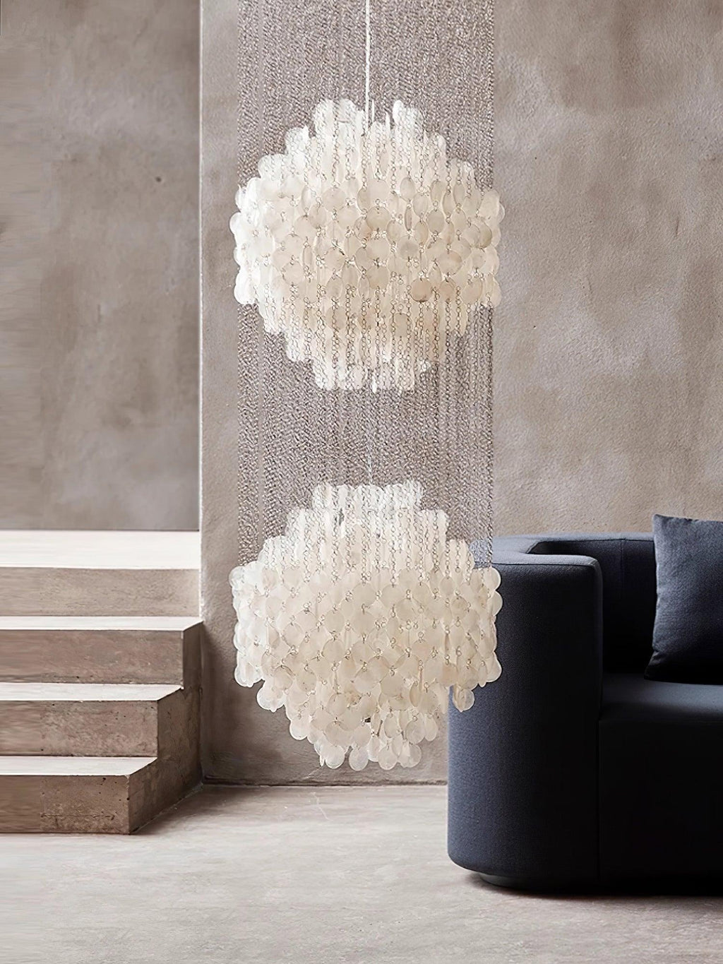 Valenella Shell Pendant Light-Moonnatur