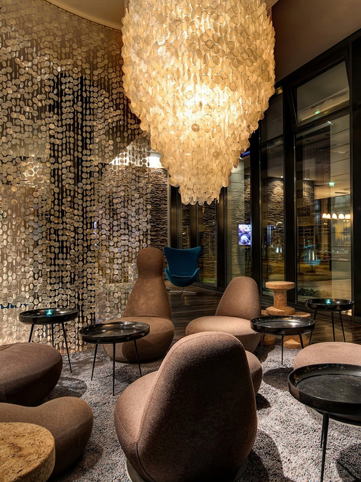 Valenella Shell Pendant Light-Moonnatur