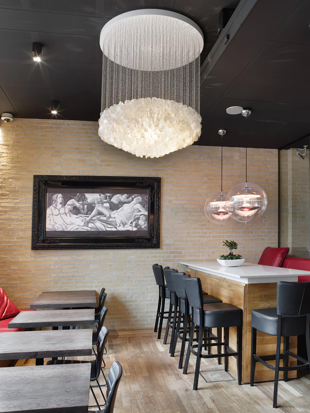 Valenella Shell Pendant Light-Moonnatur