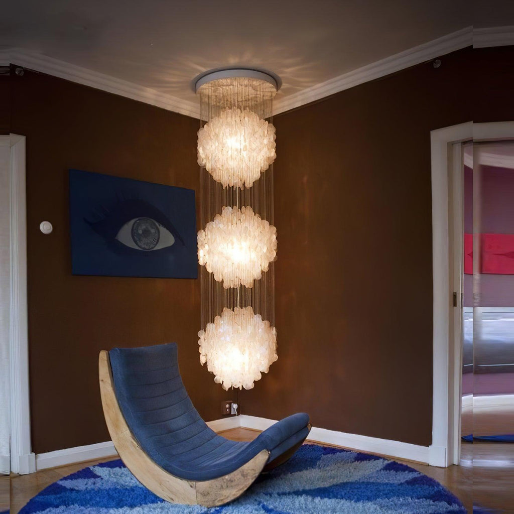 Valenella Shell Pendant Light-Moonnatur