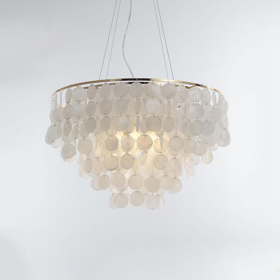 Calenlyn Shell Chandelier-Moonnatur