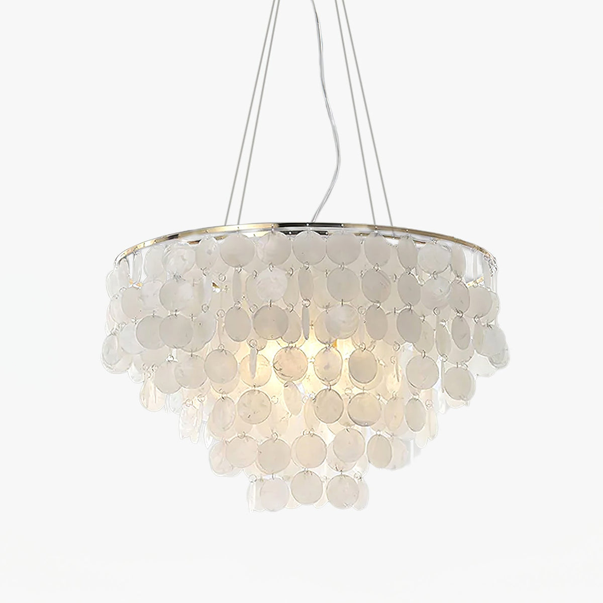 Calenlyn Shell Chandelier-Moonnatur