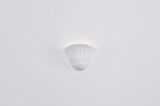 Ainswell Plaster Wall Light-Moonnatur