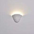 Ainswell Plaster Wall Light-Moonnatur