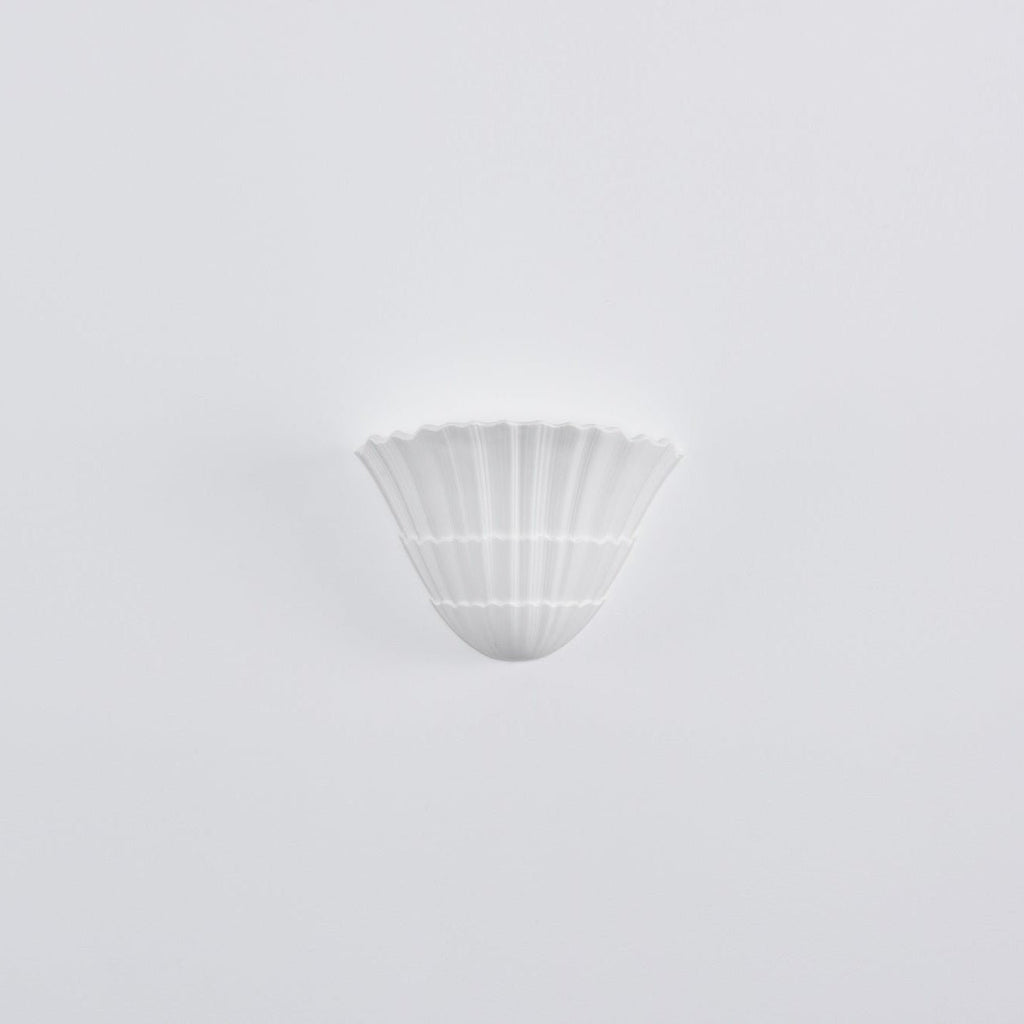 Ainswell Plaster Wall Light-Moonnatur