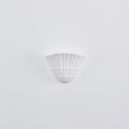 Ainswell Plaster Wall Light-Moonnatur