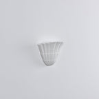 Ainswell Plaster Wall Light-Moonnatur