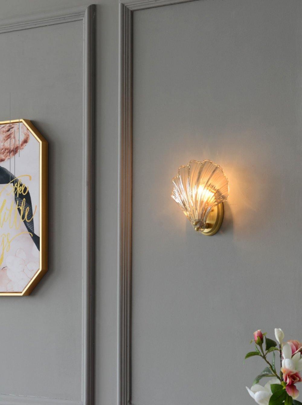 Morlave Glass Wall Lamp-Moonnatur